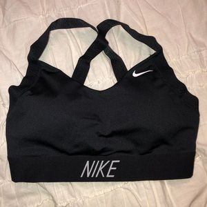 Black Nike Sports Bra